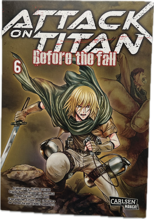 Attack on Titan Before the Fall 6-Manayga