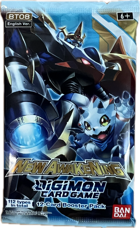 Digimon TCG Booster Pack - New Awakening (BT08) Englisch