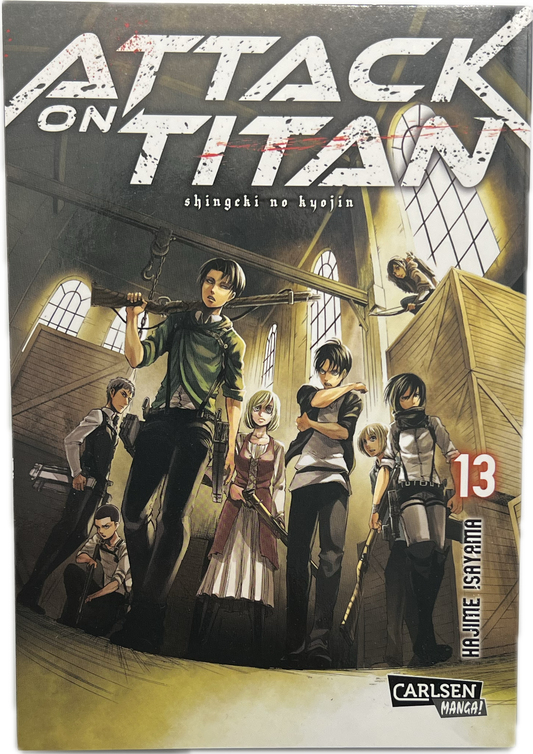 Attack on Titan 13-Manayga