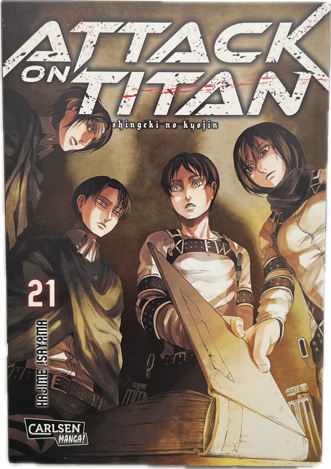 Attack on Titan 21-Manayga