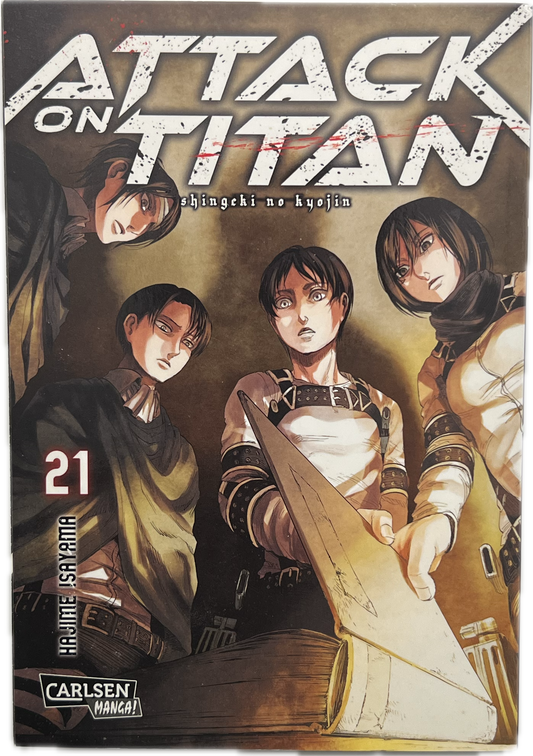 Attack on Titan 21-Manayga