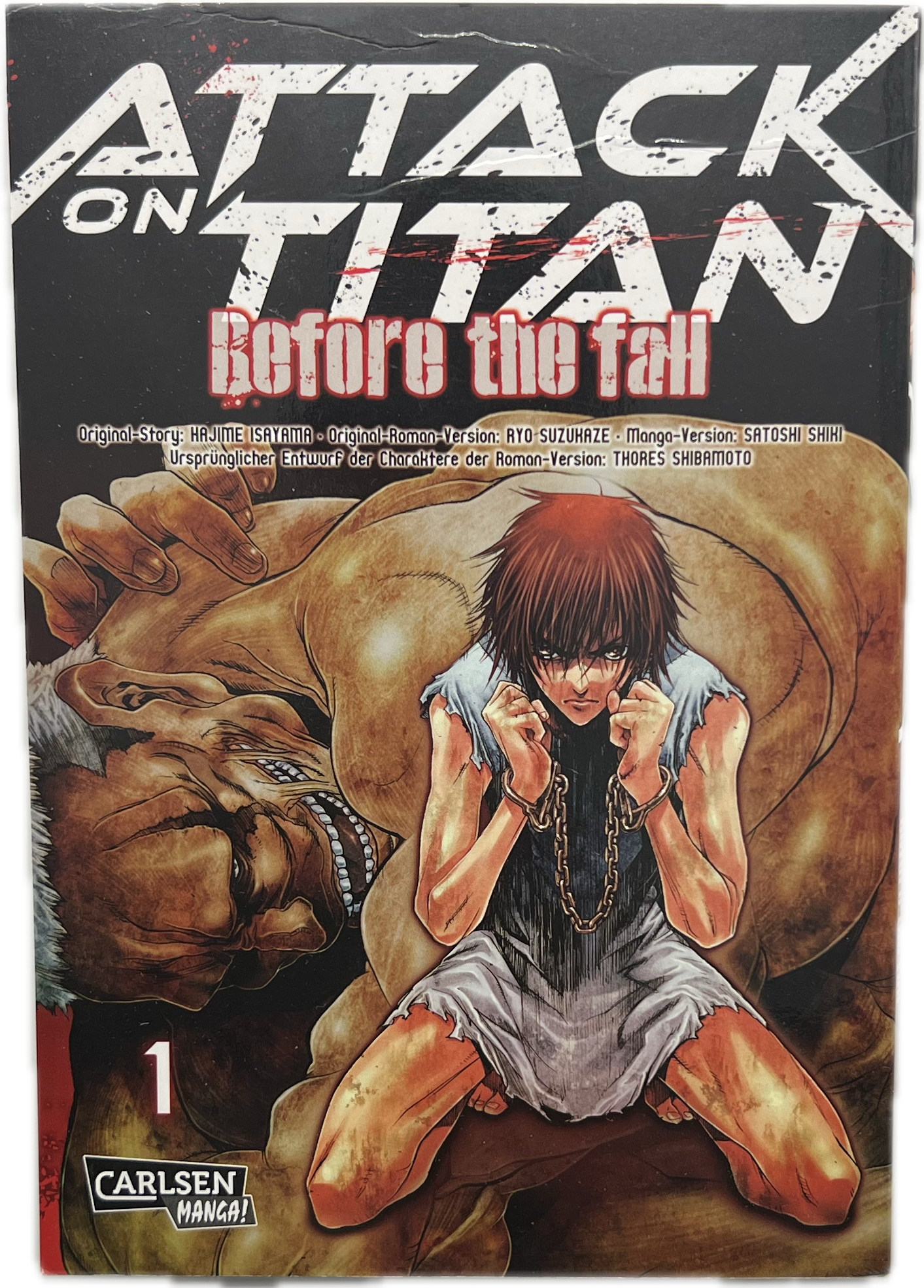 Attack on Titan Before the Fall 1-Manayga