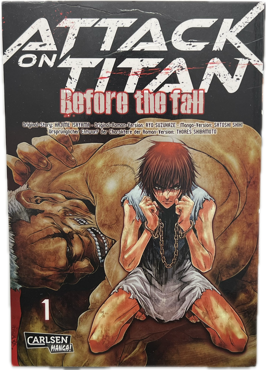 Attack on Titan Before the Fall 1-Manayga