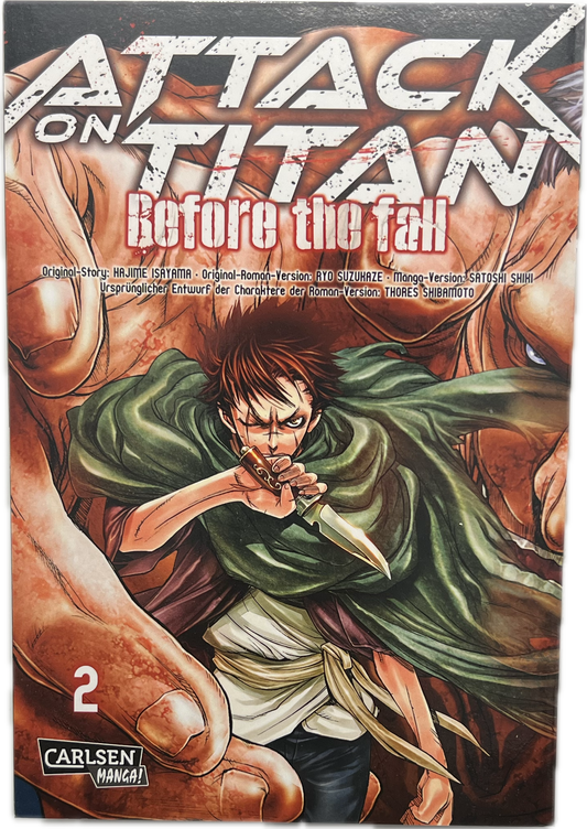 Attack on Titan Before the Fall 2-Manayga