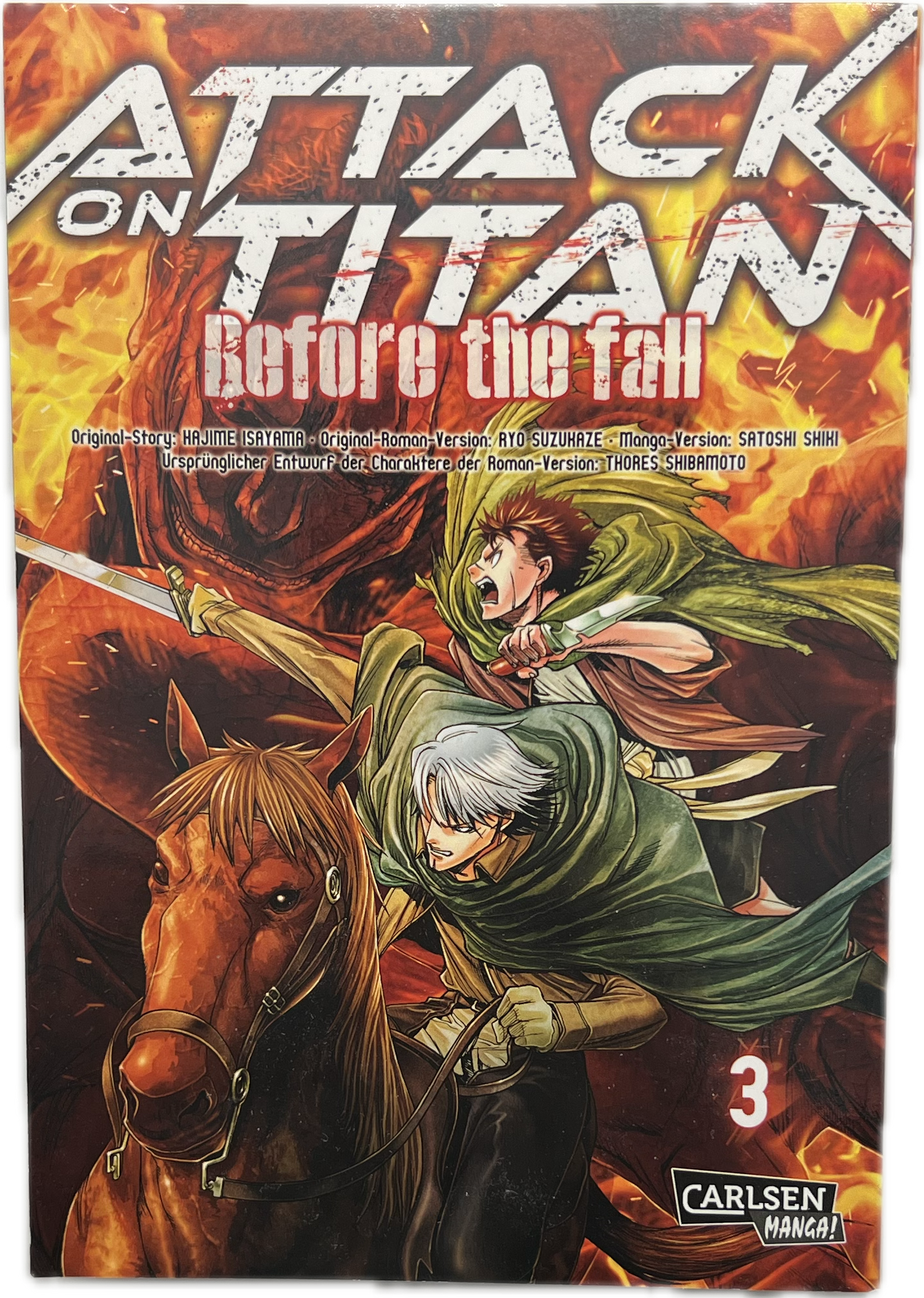 Attack on Titan Before the Fall 3-Manayga