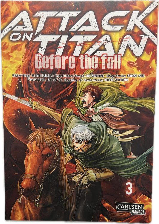 Attack on Titan Before the Fall 3-Manayga