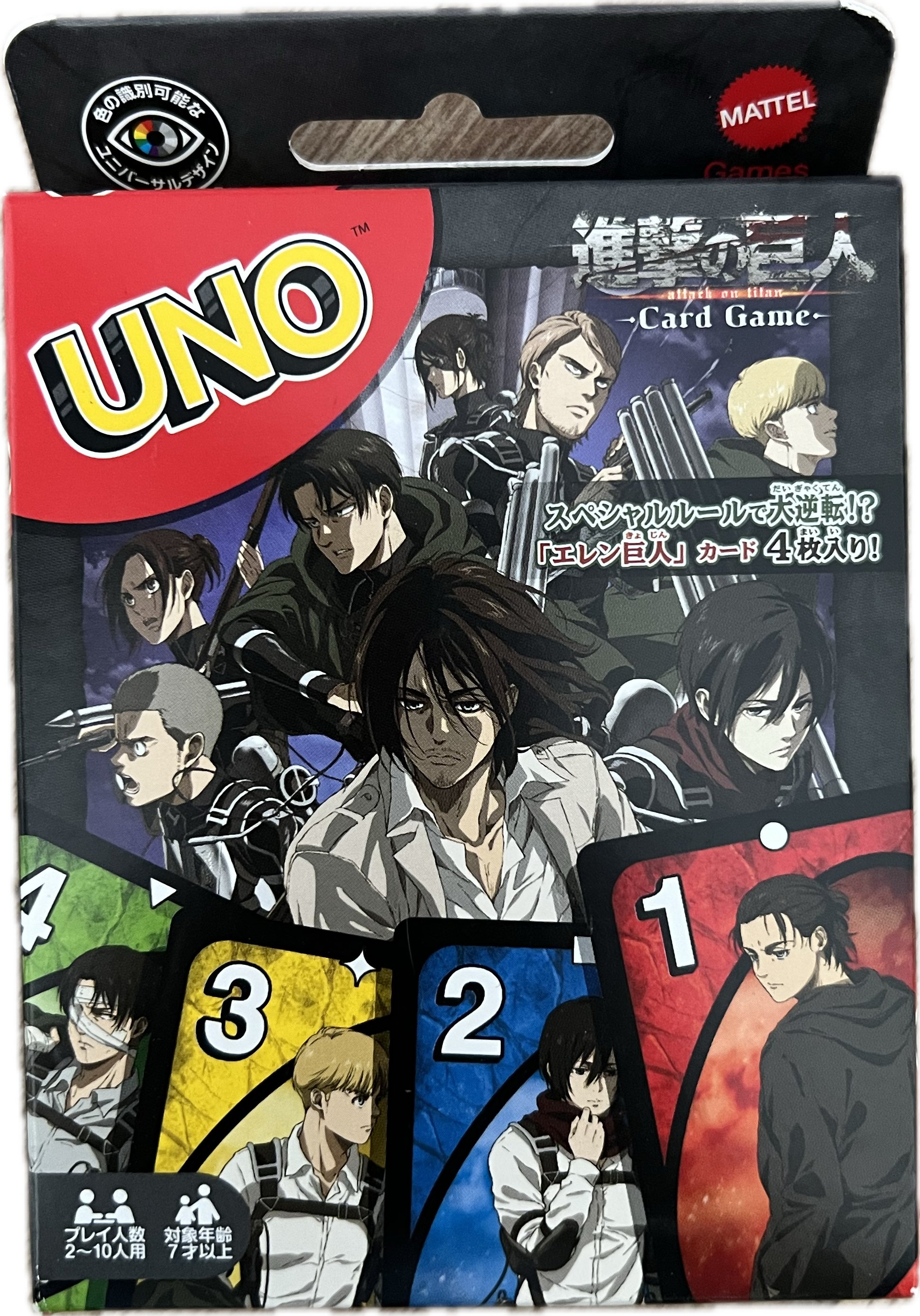 UNO - Attack on Titan Kartenspiel