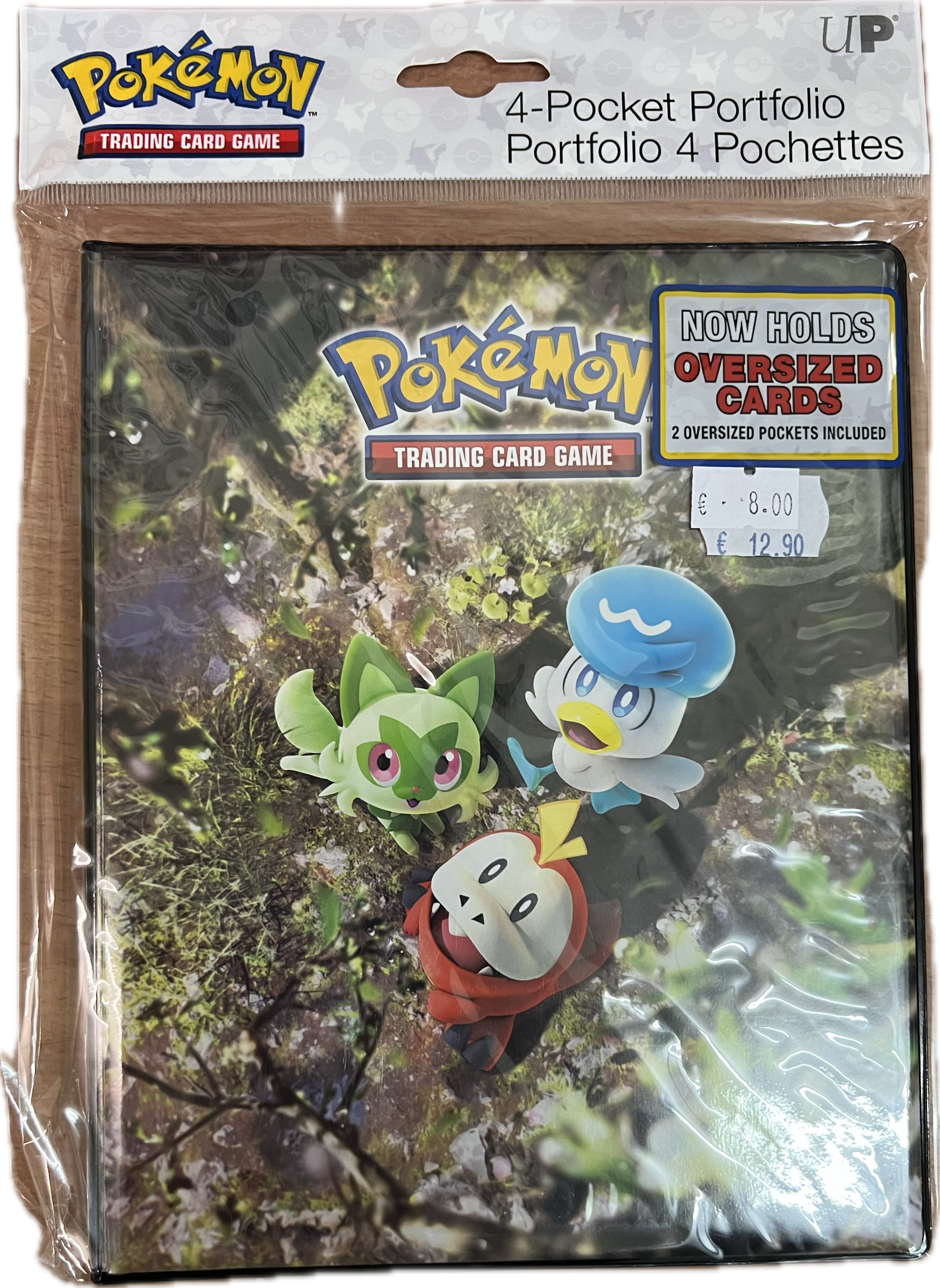 Pokemon Felori, Krokel & Kwaks TCG 4-Pocket Portfolio