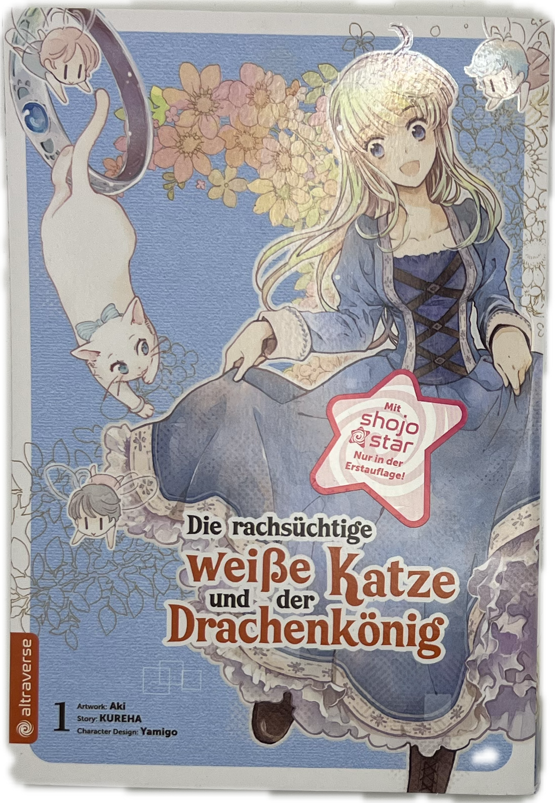 Die rachsüchtige weiße Katze und der Drachenkönig 01