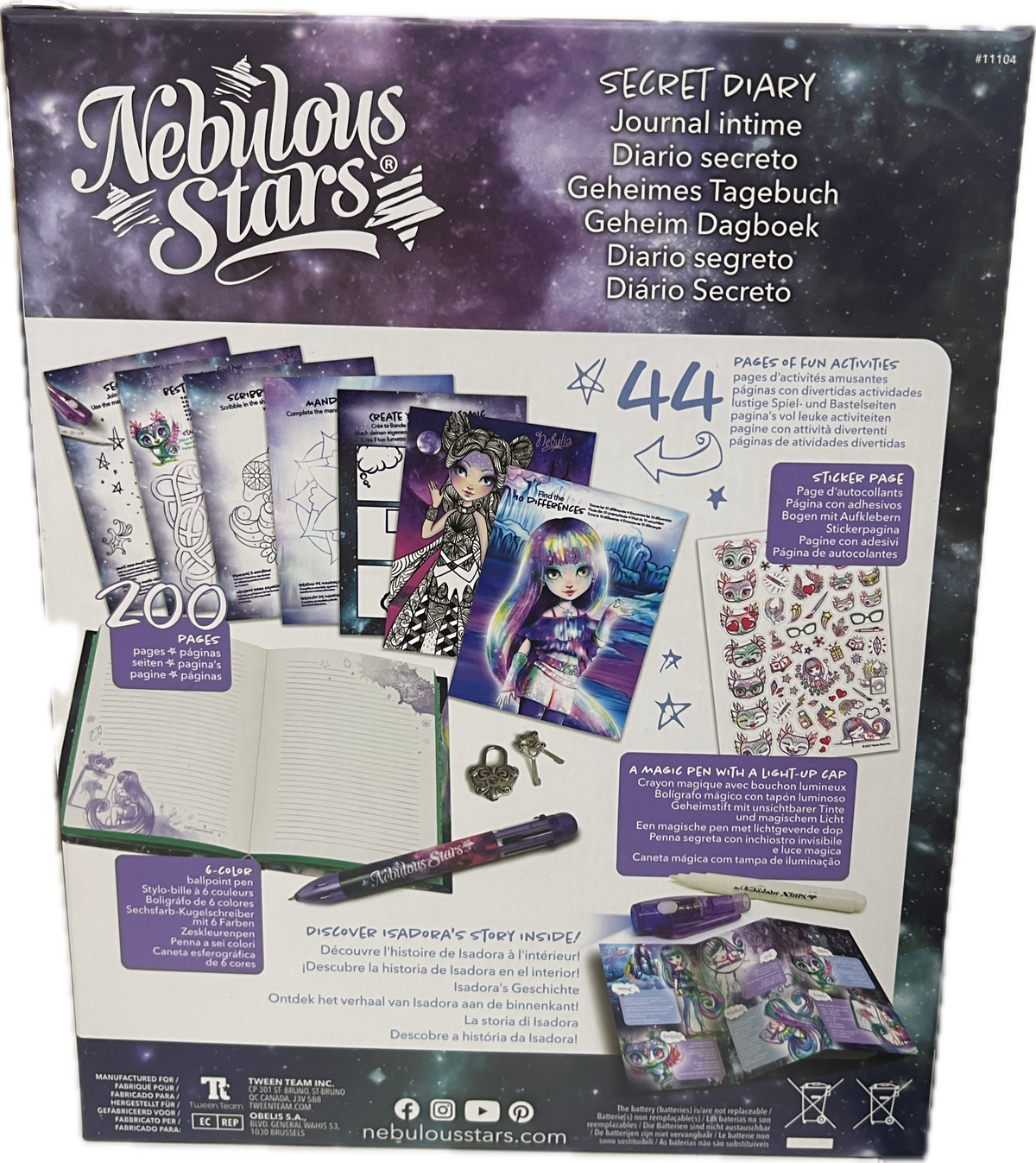 Nebulous Stars Geheimes Tagebuch – Isadora