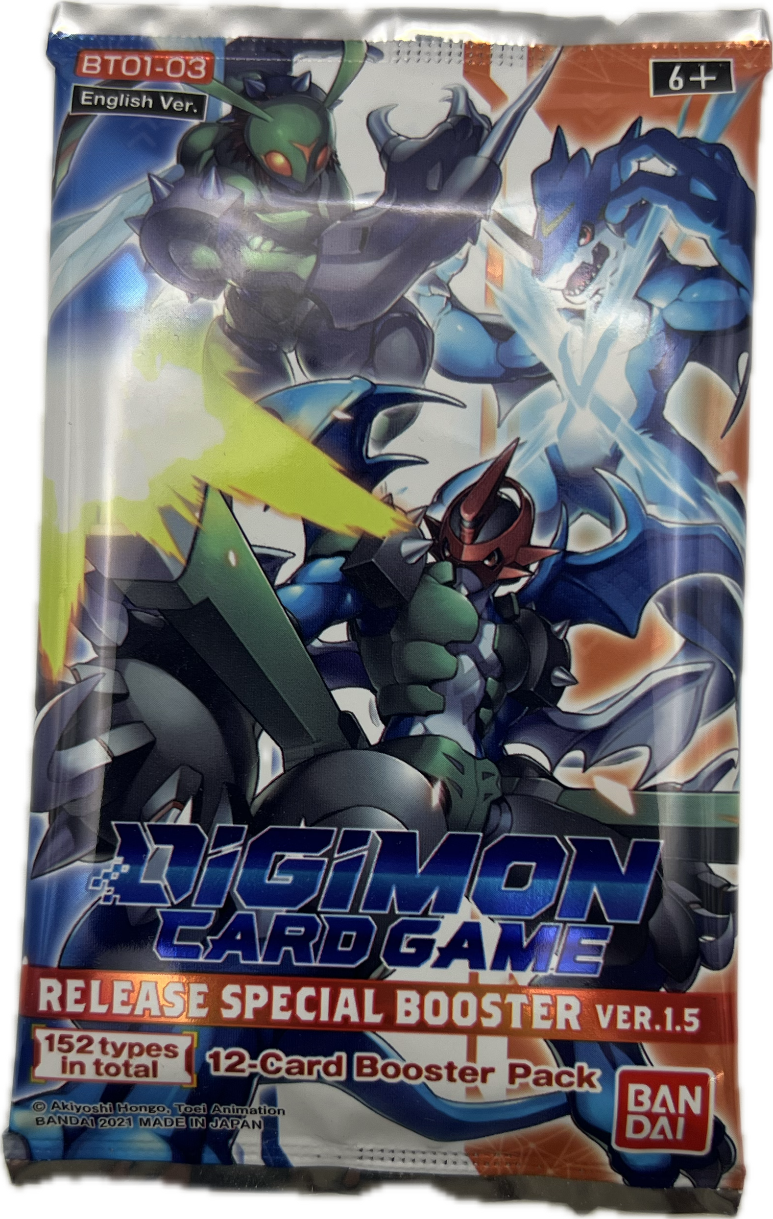 Digimon TCG Booster Pack - Release Special Ver. 1.5 (BT01-03) Englisch