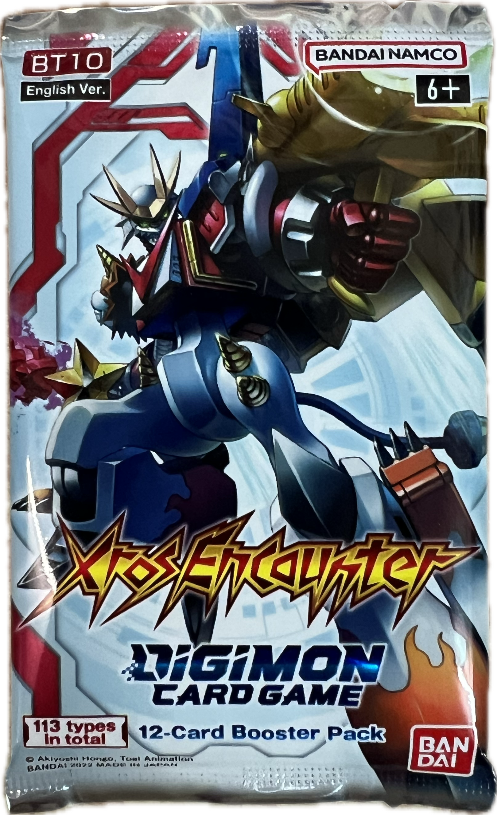 Digimon TCG Booster Pack - Xros Encounter (BT10) Englisch