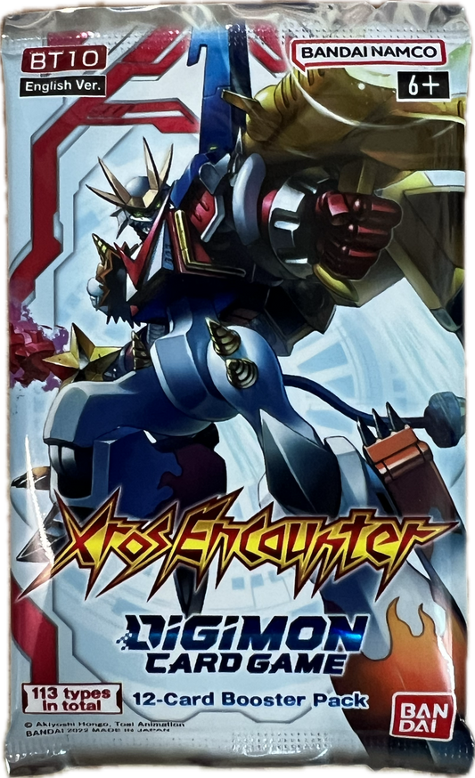 Digimon TCG Booster Pack - Xros Encounter (BT10) Englisch