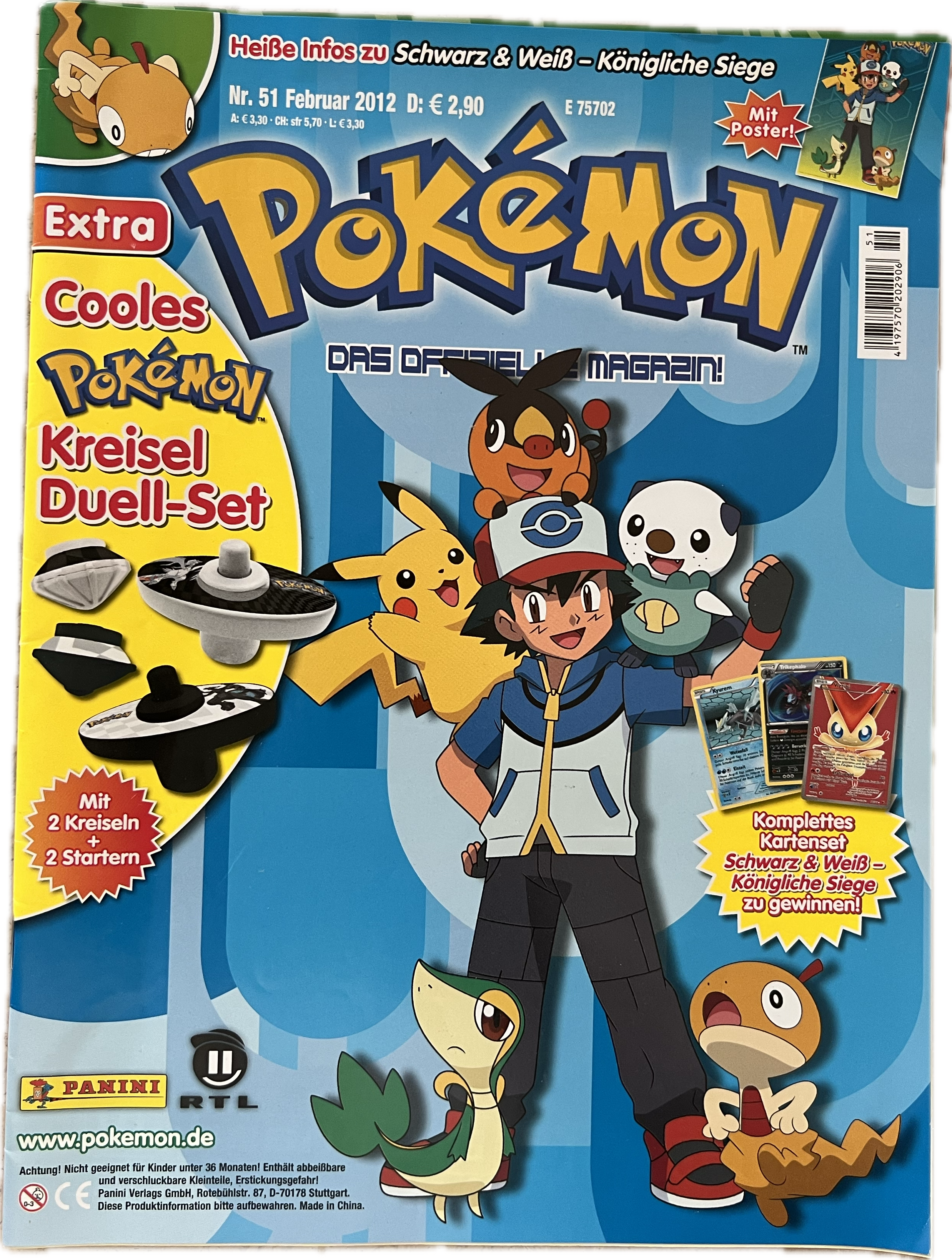 Pokemon Comic Heft 51