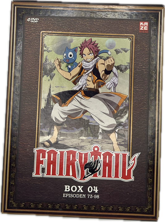 Fairy Tail Box 04 DVD