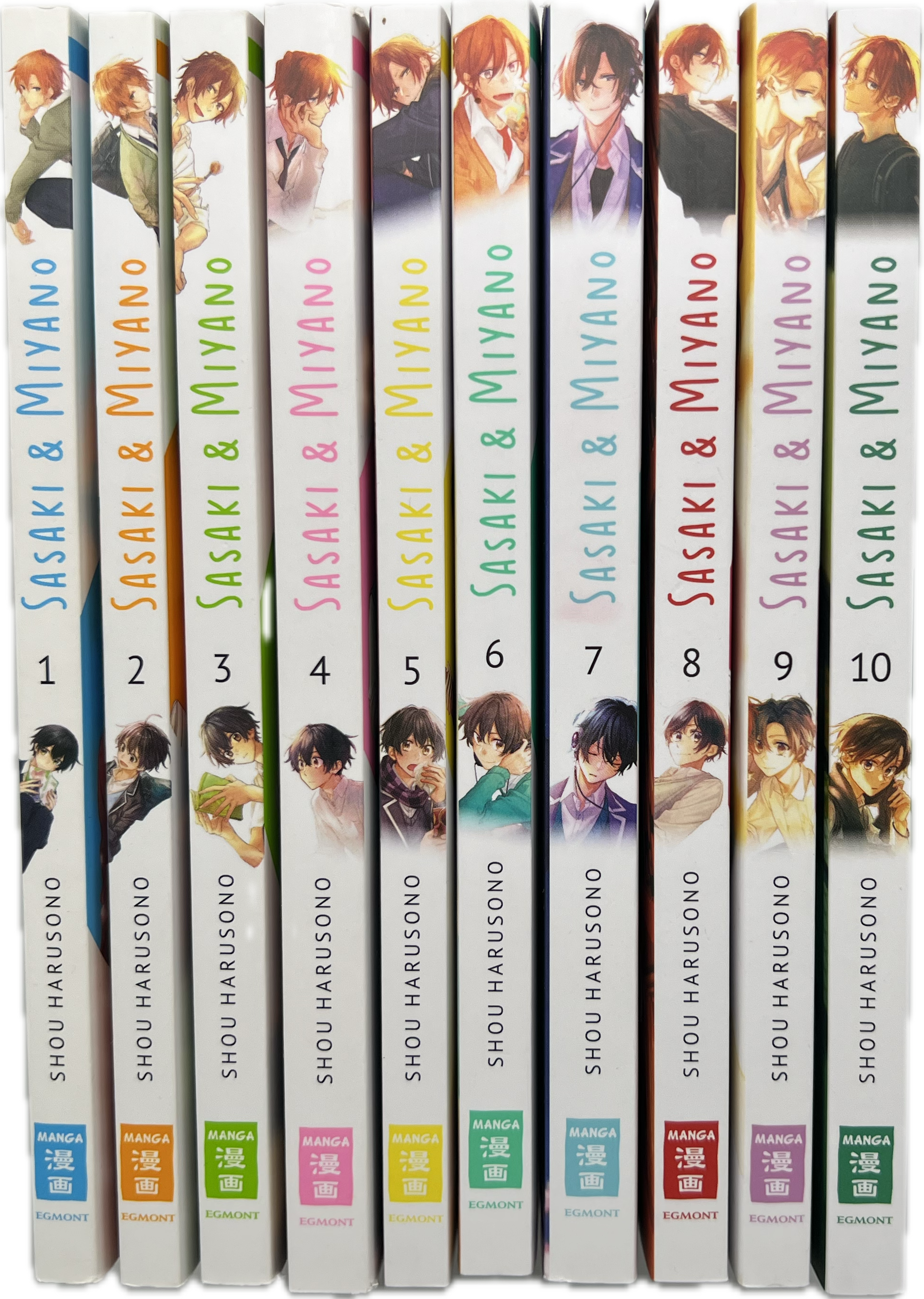 Sasaki & Miyano 1-10 komplette Reihe
