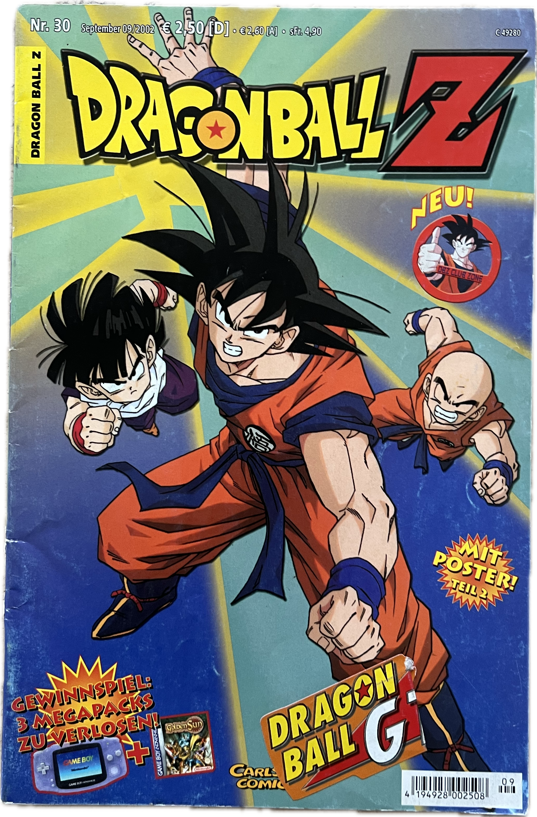 Dragon Ball Z Comic Heft 30