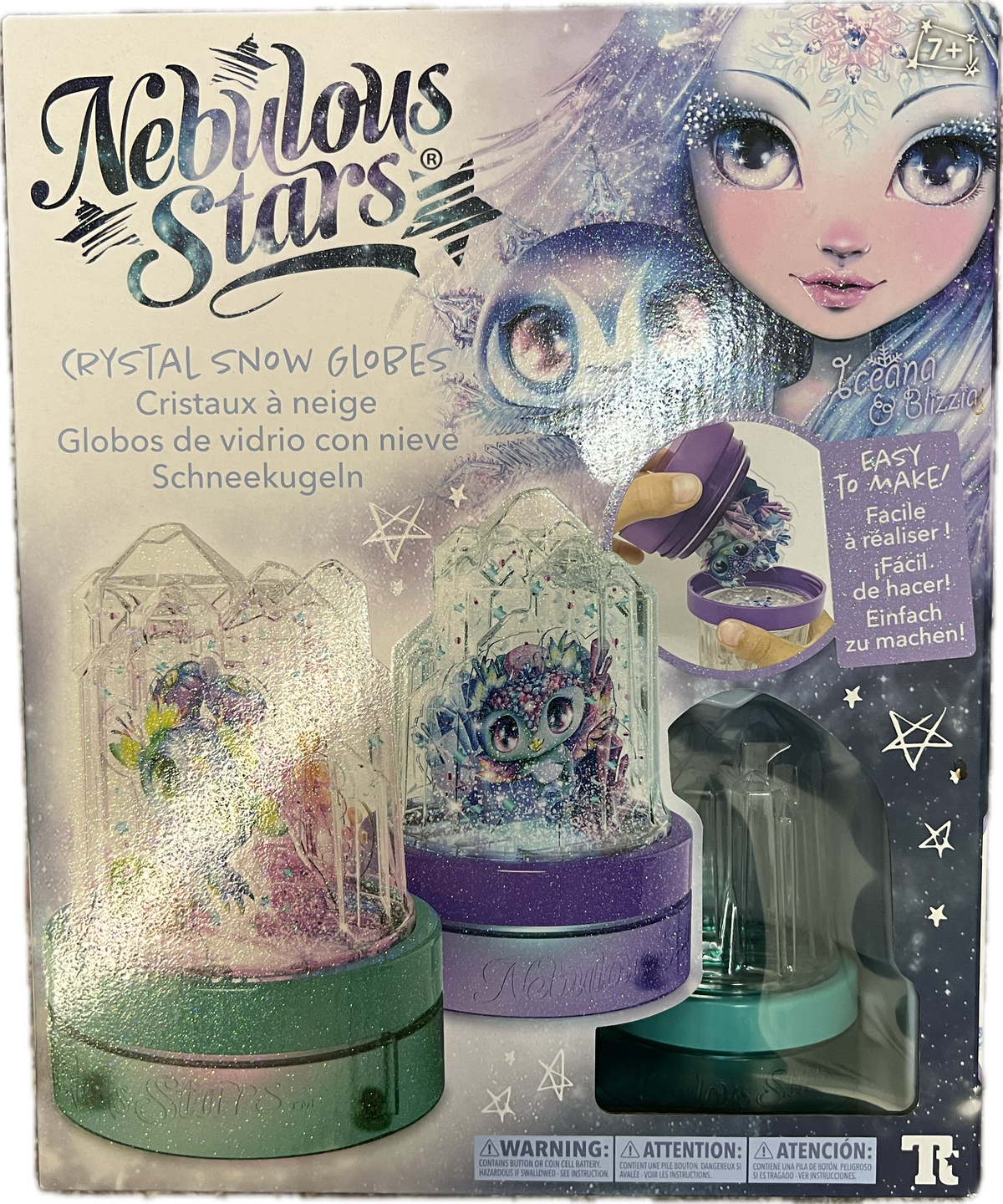 Nebulous Stars – Crystal Snow Globes