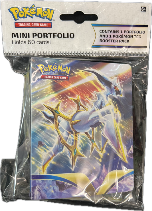 Pokemon TCG Mini Portfolio + Booster Pack Brilliant Stars Englisch