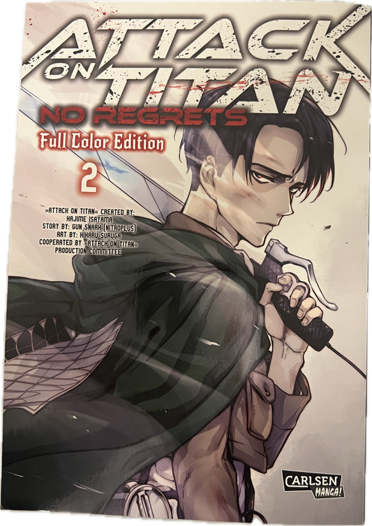 Attack on Titan No Regrets Full Color Editon 2