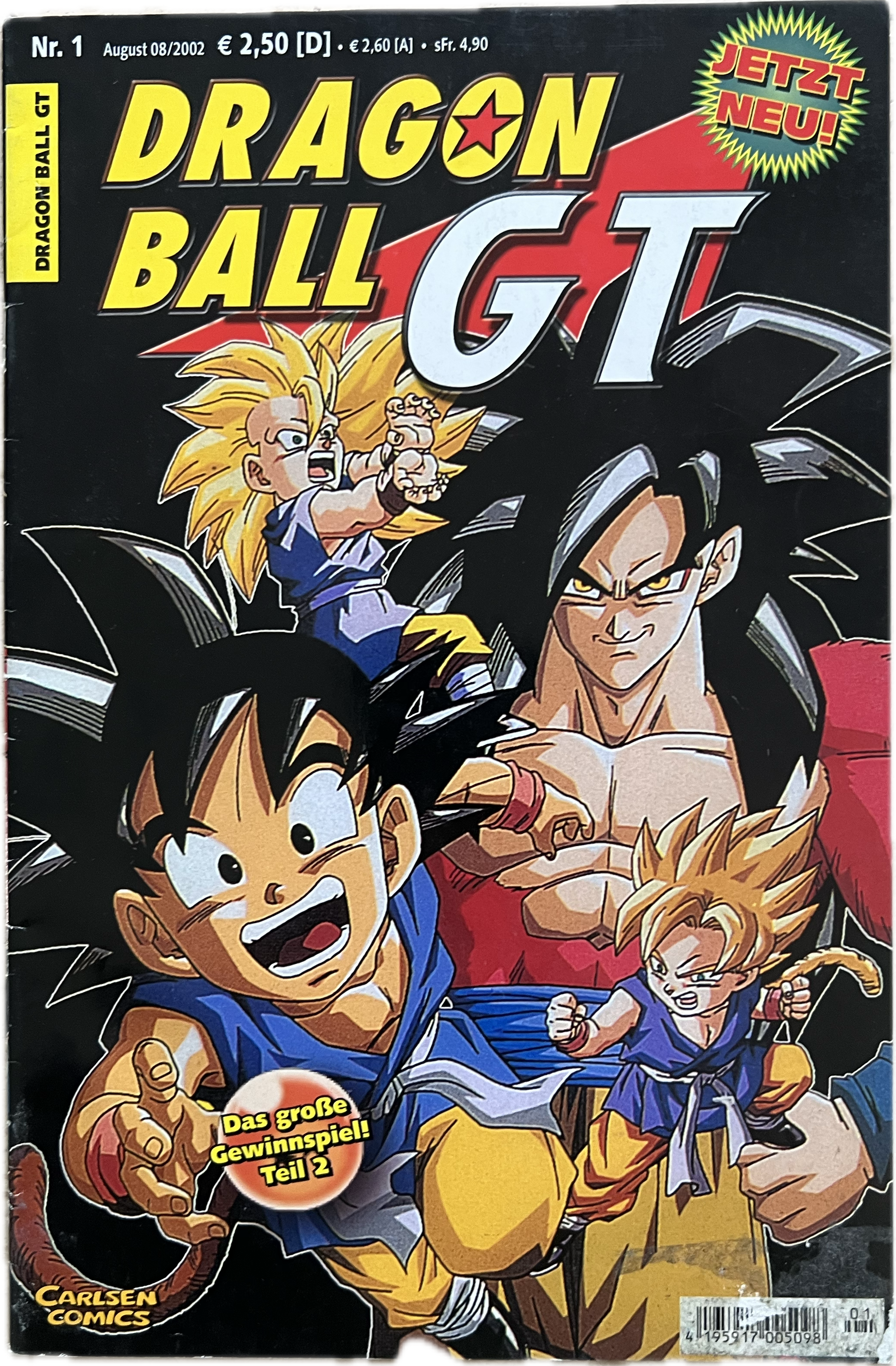 Dragon Ball GT Comic Heft 01