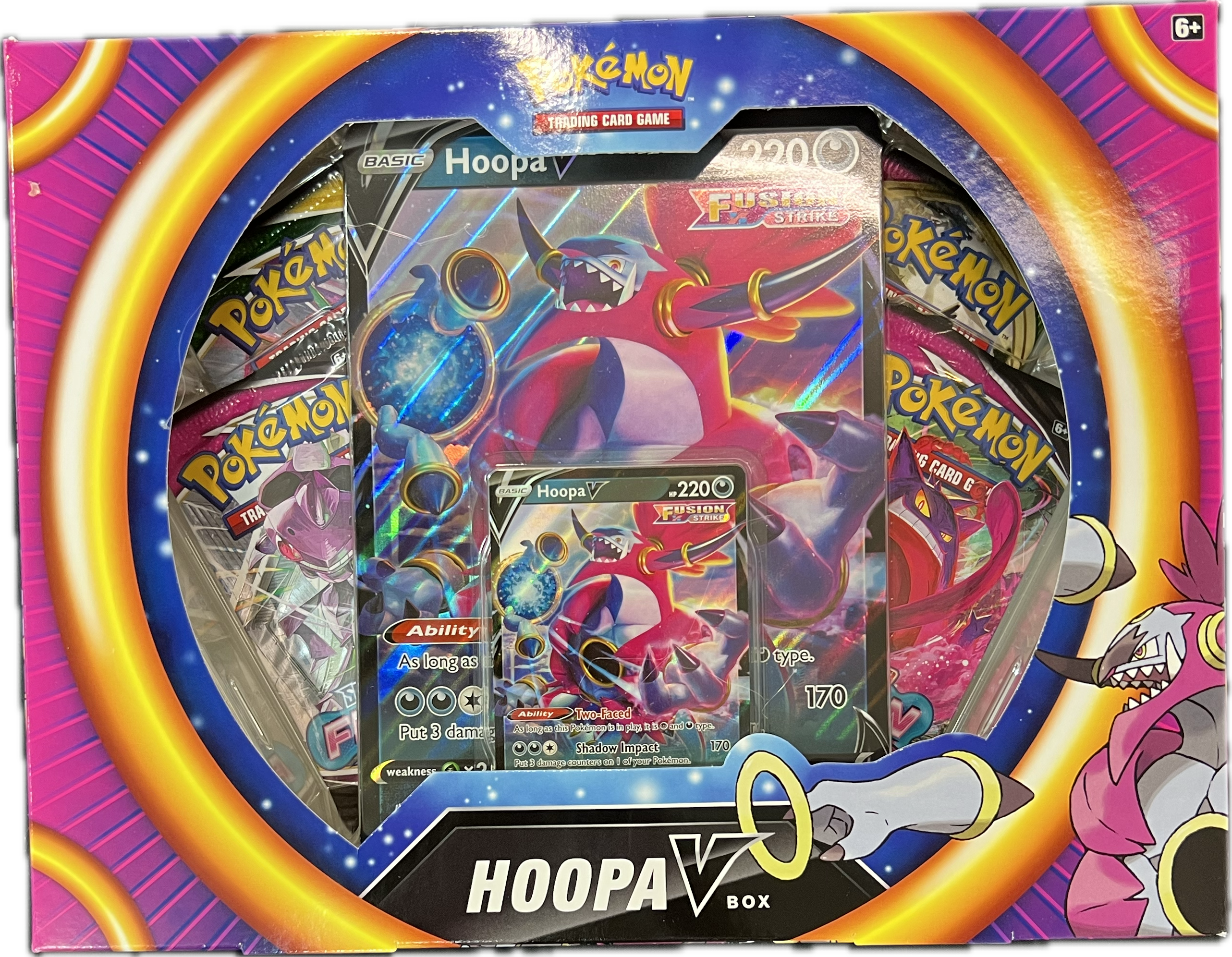 Pokemon TCG Hoopa V-Box Englisch
