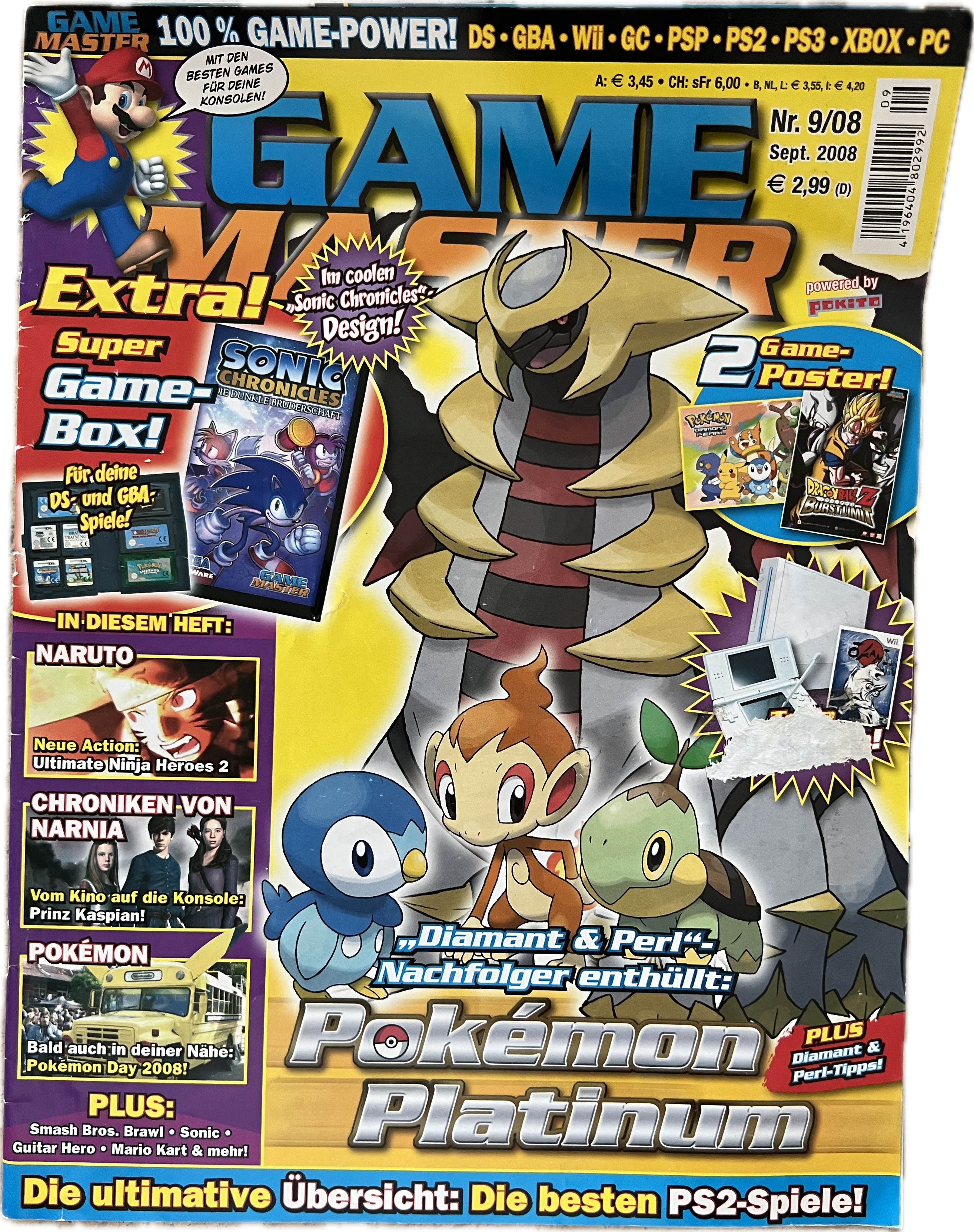 Pokemon Comic Heft 9/08 Game Master