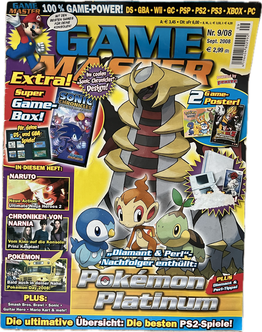 Pokemon Comic Heft 9/08 Game Master