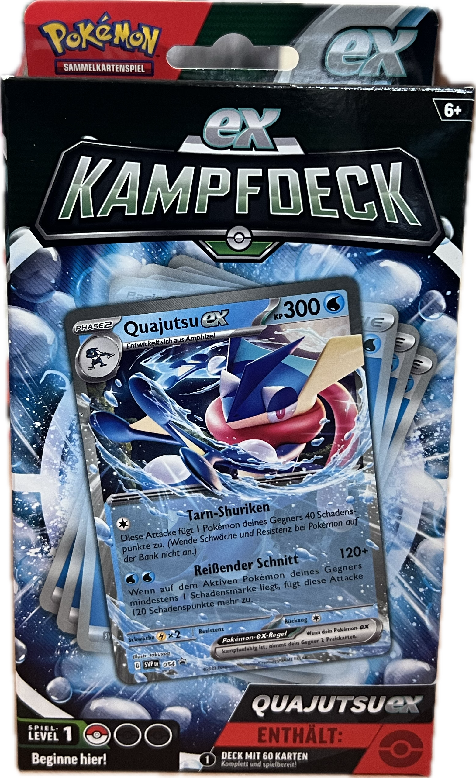 Pokemon TCG Kampfdeck Quajutsu Ex Deutsch