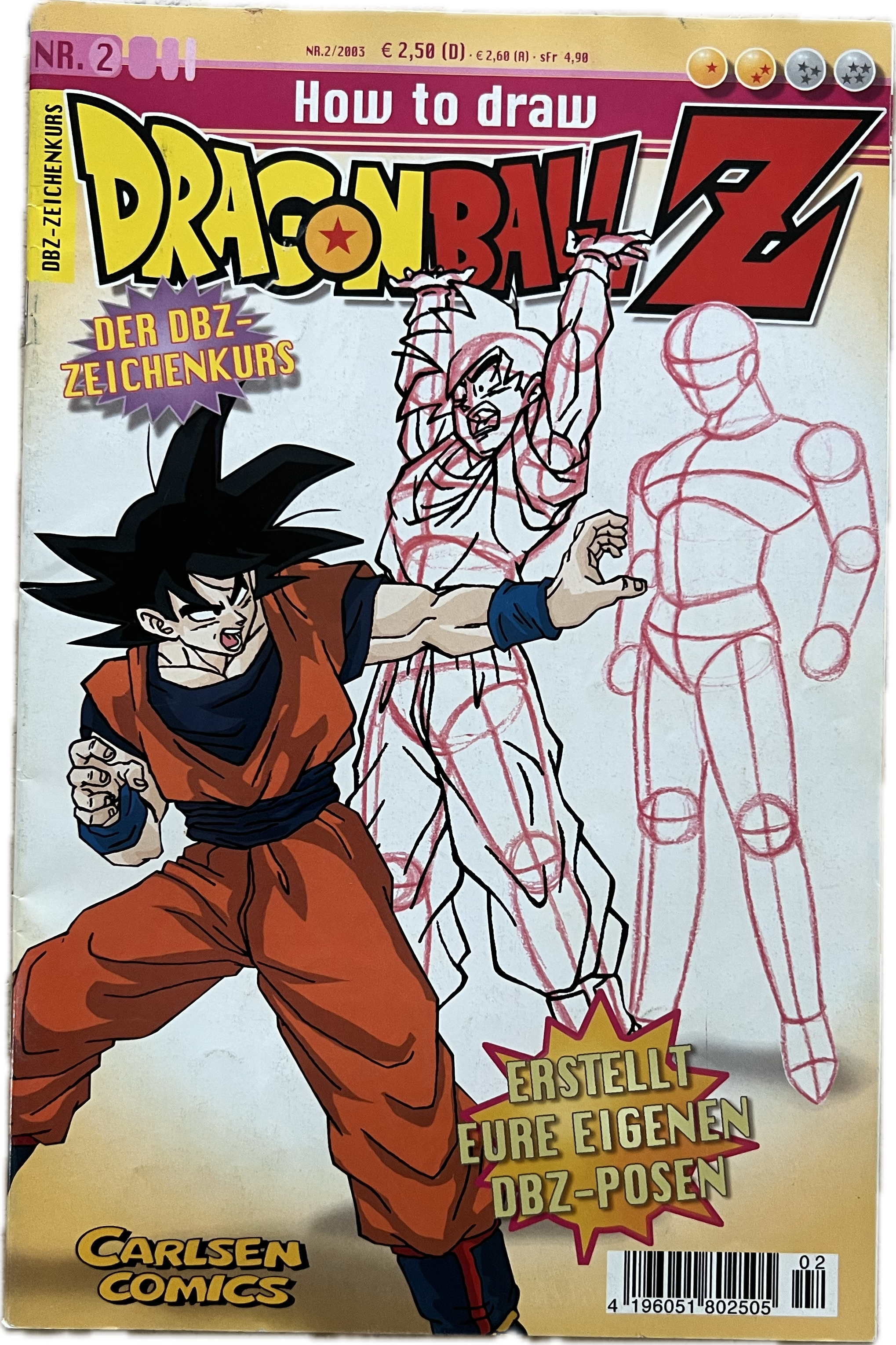 Dragon Ball Z - Zeichenkurs Comic Heft 02
