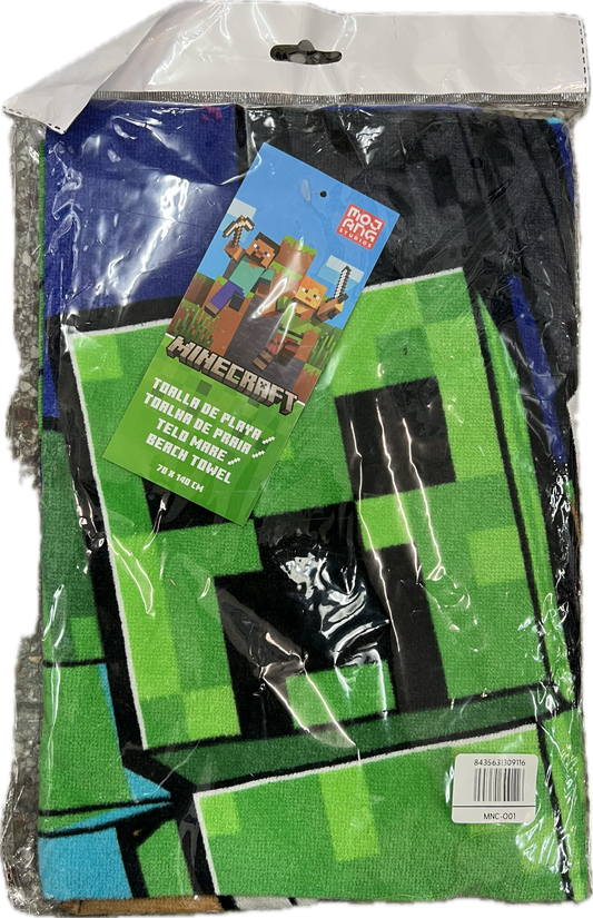 Minecraft Badetuch 70 x 140cm