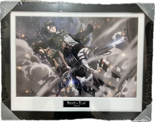 Attack on Titan Poster gerahmt 60 x 45cm