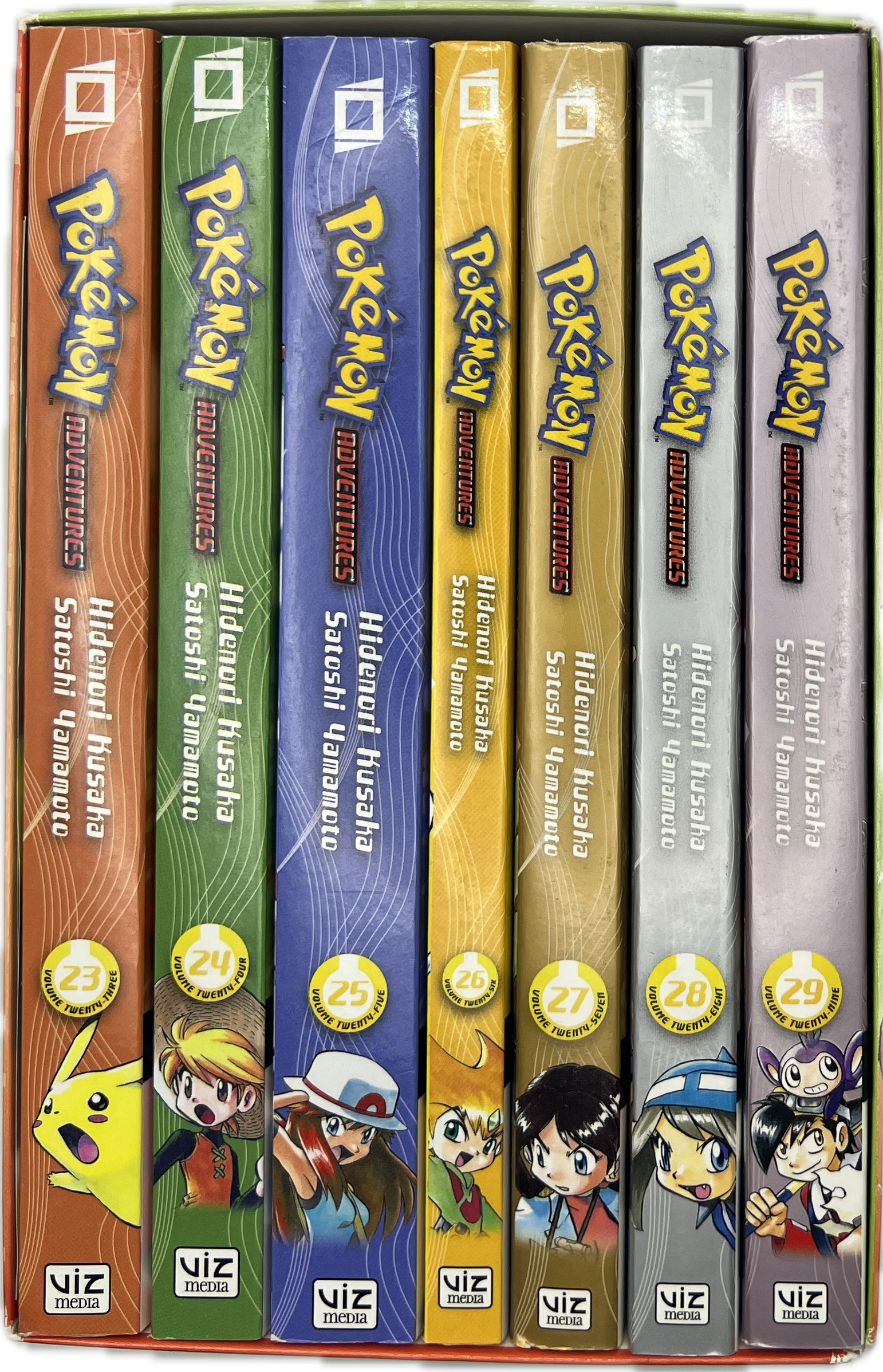 Pokémon Adventures Box Set 23-29 English