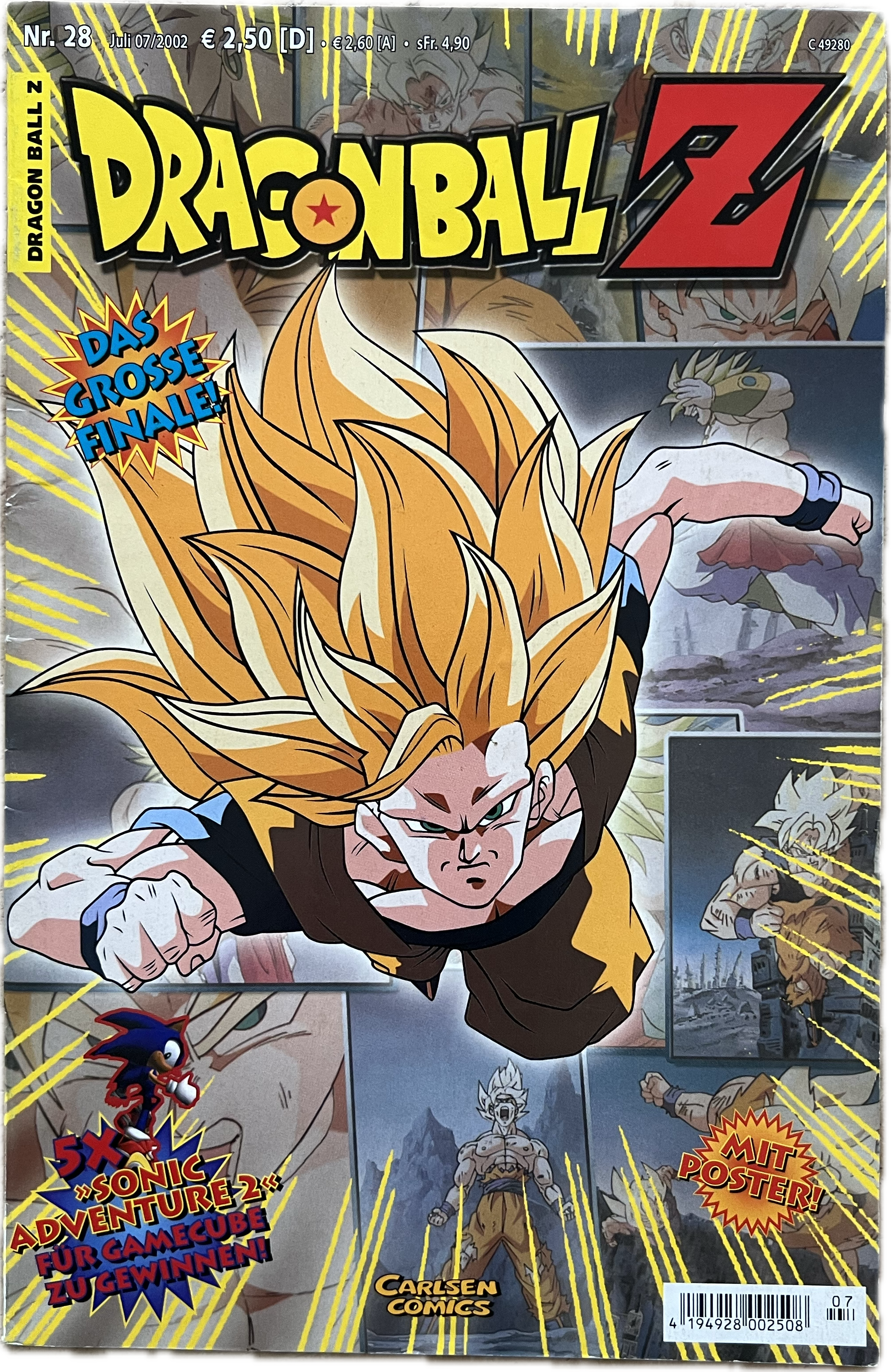 Dragon Ball Z Comic Heft 28