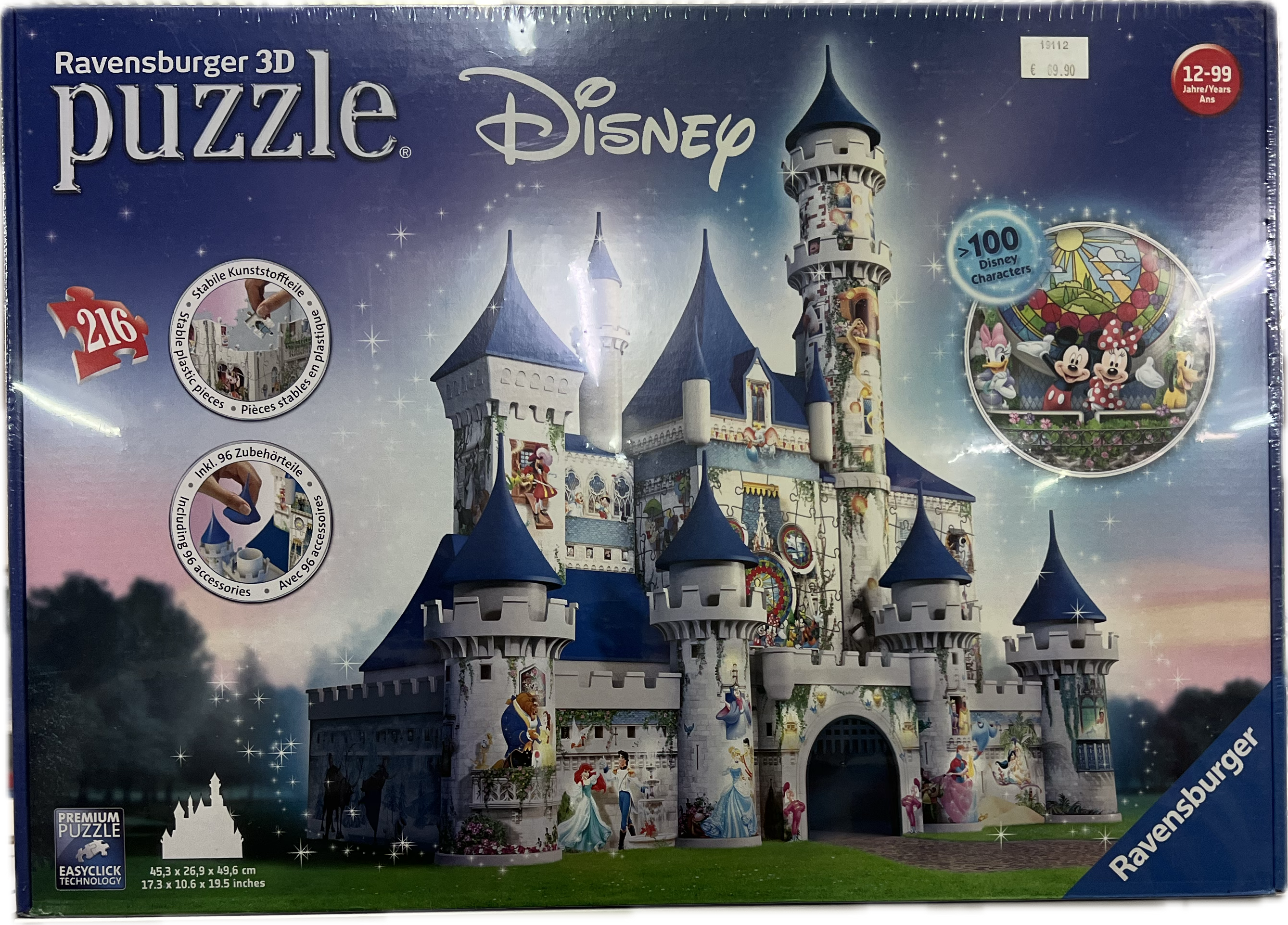Disney Schloss Puzzle 216 Teile
