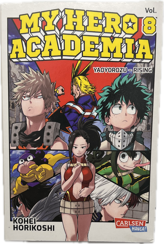 My Hero Academia 8 - 1.Auflage-Manayga