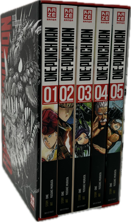 One Punch Man Schuber 1-5-Manayga